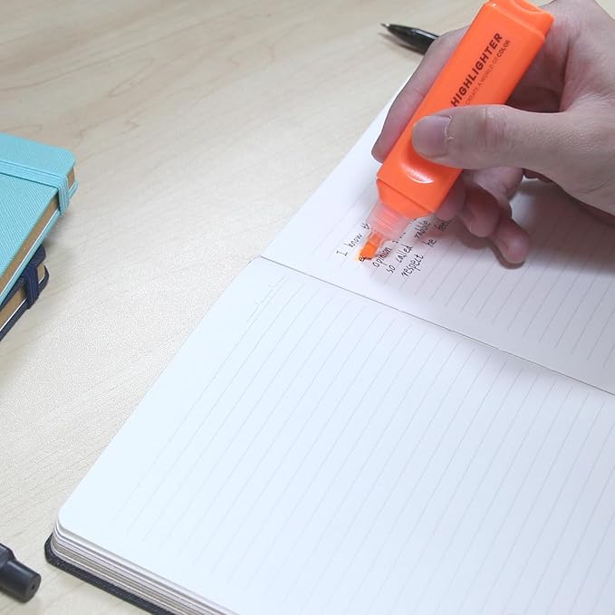 Dot Matrix Hardcopy Notebook - 5"x8"- Sourced from sustainable and excellent quality paper, minimalist, natural, portable and flexible design, good helper for study and record keeping, suitable for office, school and many other occasions(Red)