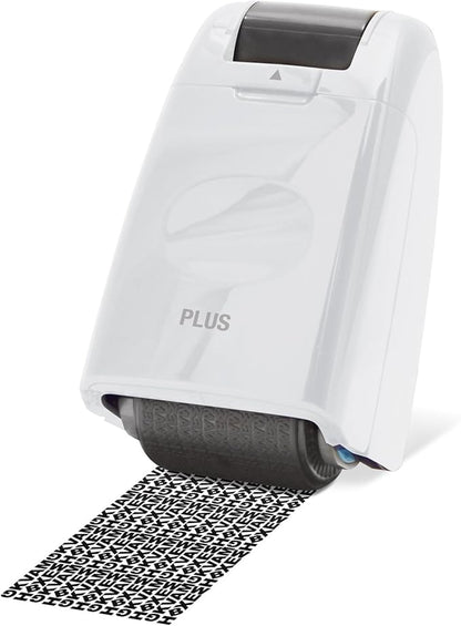 Plus Guard Your Id Roller Stamp, White