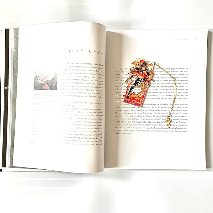 Metal Bookmarks - Genshin Impact Dehya Brass Bookmarks with 3D Display Box for Women Men Sisters Friends - Perfect Birthday Gifts for Book Lovers