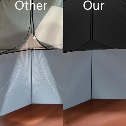 Foldable Desk Small Cubicle Shade For Small Cubicle To Block Overhead Light,Light Shield Cover for Light Sensititve Workers, Desk Canopy Disturbance or Privacy for Open Office Black