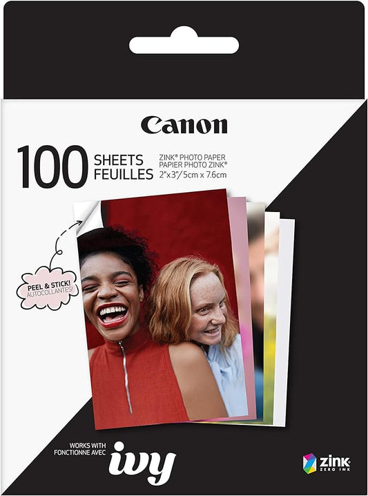 Canon ZINK 2 x 3" Photo Sticker Paper Pack (100 Sheets)