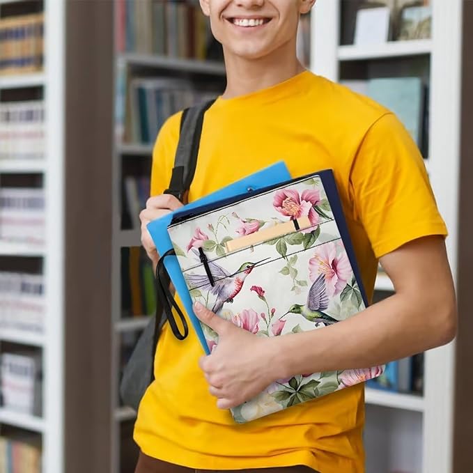 COEQINE Teens Girls Book Covers for Hardcover Middle High School Book Sleeves for Hardcover Paperback Portable Book Pouch with Front Pocket