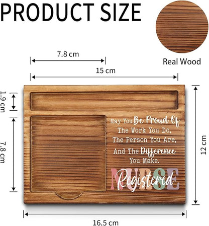 Registered Nurse Sticky Note Holder, Registered Nurse Thank You Appreciation Gifts for Men, Women, Registered Nurse RN Therapy Office Desk Self-Stick Note Pad Holders GSH466