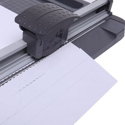 Jielisi 3-Way 12.6 Inch (A4 size) Rotary Trimmer Cutter Perforate & Scallop