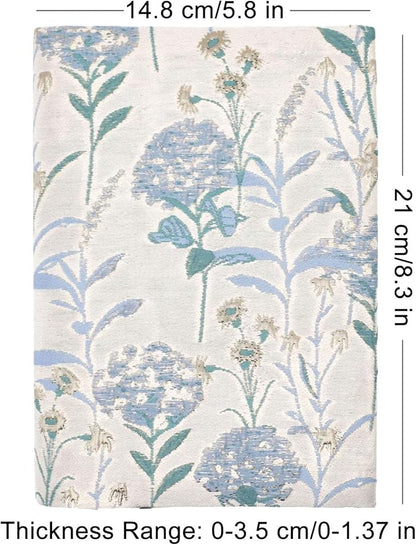 BLBMH Dandelions Book Covers for Paperbacks Book Cover Fit for 5.5x8.2 inch Adjustable Book Sleeve Cover for A5 Books Softcover Protector for Notebook - Blue