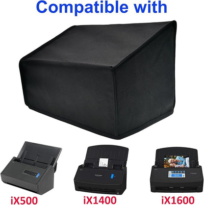 TRINENOX Dust Cover for Fujitsu ScanSnap iX500 / iX1400 / iX1600 Color Duplex Image Scanner, Waterproof Antistatic Nylon Fabric Dust-proof