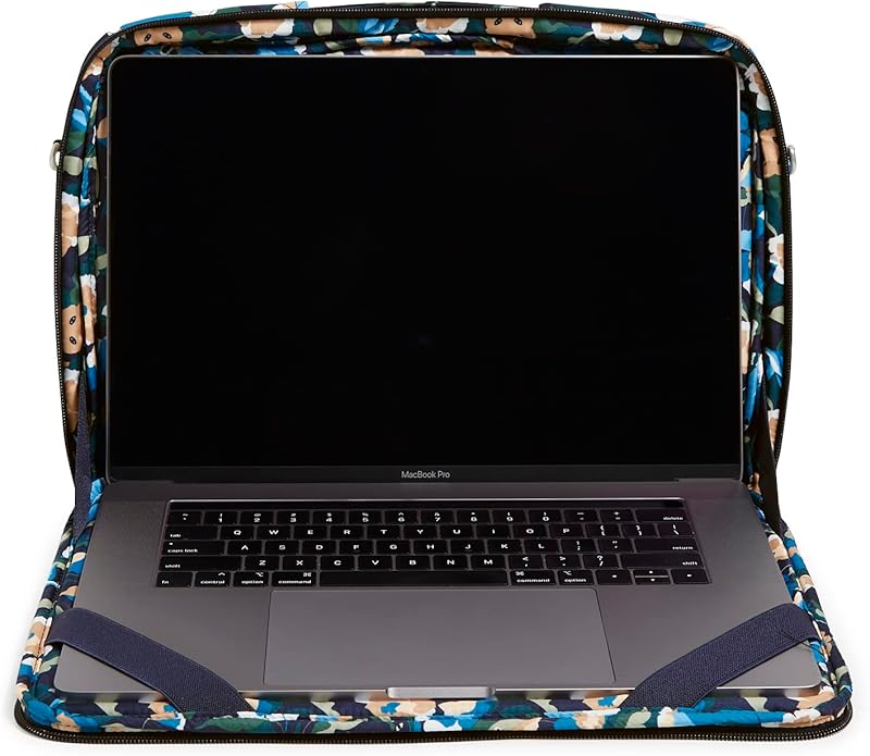 Vera Bradley Women's Performance Twill Laptop Crossbody Workstation