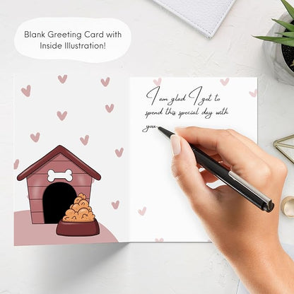 ALY LOU Birthday Card Anniversary Mother's Day Father's Day/Mom Dad/Her Him/Husband Boyfriend/Girlfriend Wife/Greeting Card (I'll Roll With You ...)