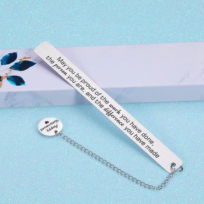 Christmas Gift for Woman Retirement Gifts for Women Men 2024 Retirement Bookmark Gifts for Coworkers Teachers Colleague Retired Appreciation Gifts for Retired Teacher Nurse Coach Going Away