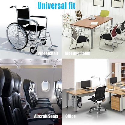 Memory Foam Chair Armrest Pad, Comfy Office Chair Arm Rest Cover for Elbows and Forearms Pressure Relief(Set of 2)