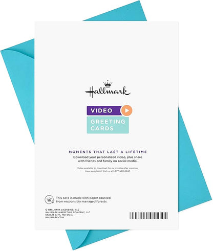 Hallmark Personalized Video Anniversary Card, Better Together (Record Your Own Video Greeting)