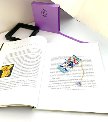 Metal Bookmarks - Genshin Impact Nilou Brass Bookmarks with 3D Display Box for Women Men Sisters Friends - Ideal Birthday Gifts for Book Lovers