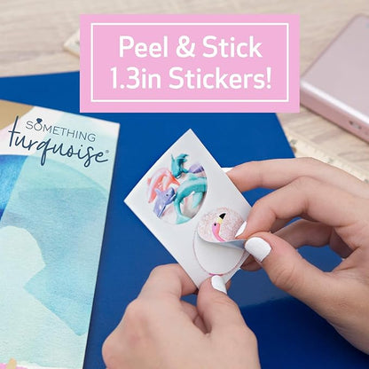 Canon IVY ZINK Pre-Cut Circle Sticker Paper, 20 Sheets (Pack of 2)