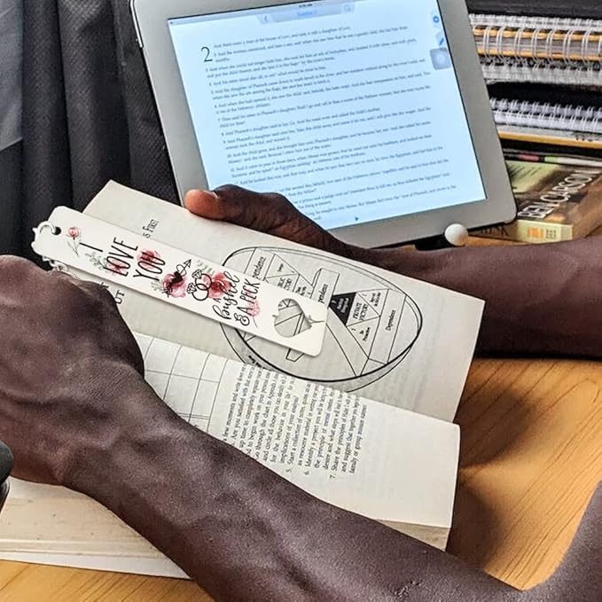 Wedding Gifts for Teacher, Friends, Women, Men, Book Lover, Bookworm, Colleague, Inspirational Bookmarks for Women, Men, Anniversary Gift for Book Lover, Reader, Bookworm-WB71