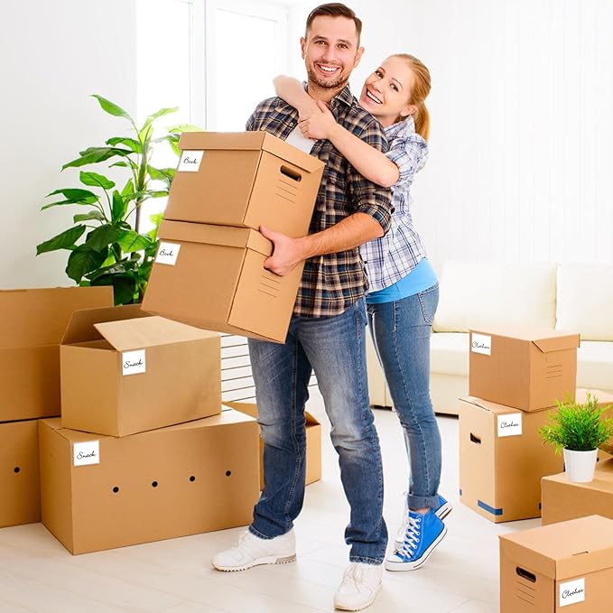 52 Pack Index Card Pockets with Top Open, 3 x 3 Inch Adhesive Label Pockets Clear Plastic Index Card Holder for Organizing, Storage Bins, Library Cards, Notes