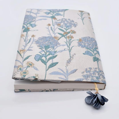 BLBMH Dandelions Book Covers for Paperbacks Book Cover Fit for 5.5x8.2 inch Adjustable Book Sleeve Cover for A5 Books Softcover Protector for Notebook - Blue