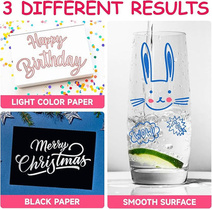 Easter Basket Essentials, 12 Colors Shimmer Markers Outline Glitter Pens, Easter Basket Stuffers for Teens, Teen Girl Gifts Trendy Stuff, Art Supplies Crafts Gifts for 4-12 Year Old Girls