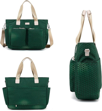 canvaslife Laptop Briefcase, Practical Waterproof Versatile Laptop Shoulder Messenger Bag (15 "-15.6" A-9)