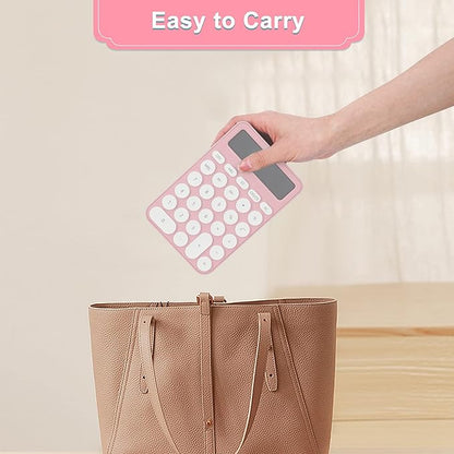 Standard Calculator 12 Digit,6.2 * 4.2in Desktop Large Display and Buttons,Calculator with Large LCD Display for Office,School, Home & Business Use,Automatic Sleep,15 °Tilt Screen