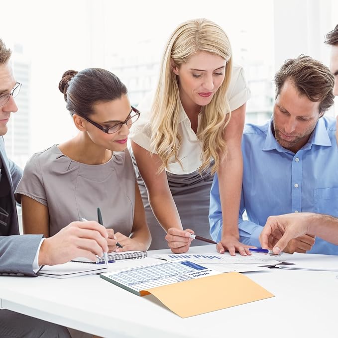 Lincia 10 Pcs Time Sheets for Employees Weekly Format 8.5 x 5.5 Inch Daily Time Cards Time Sheet Log Book for Employee Office Business Schedule Planner Work Record Supplies, 100 Sheets Per Pad