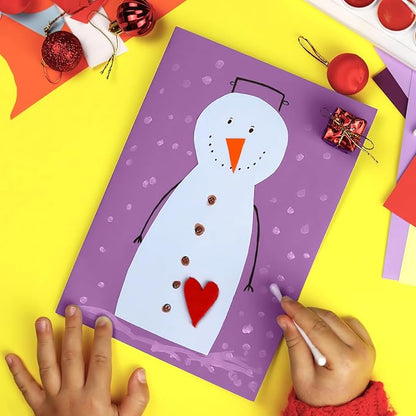 Purple Cardstock 8.5 x 11 80lb Card Stock For Printer, Goefun 24 Sheets Purple Construction Paper for Wedding Invitations, DIY Cards, Menus, Crafts