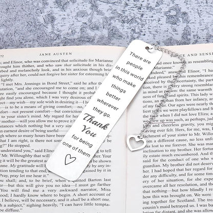 Thank You Gifts for Women Appreciation Gifts for Coworkers Colleague Employee Bookmark Christmas Valentines Day Gifts for Leader Boss Lady Teacher Nurse Boss Day Gifts for Her Birthday Retirement Gift