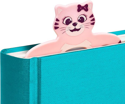 Page Pals Bookmark Bookholder | Page Holder | Music Holder Clip | Music Paper Holder | Magazine, Cookbook | Reading in Bed at Home | Office, Desk, Kitchen Use | Novelty Reading Gift Idea