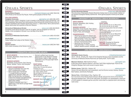 2025 Datebook & City Themed Planner – Resource Guide with Daily, Weekly & Monthly Views – 3-Year Reference Calendar - Multi-Purpose Travel Notebook Guide & Adventure Diary (Omaha '25)