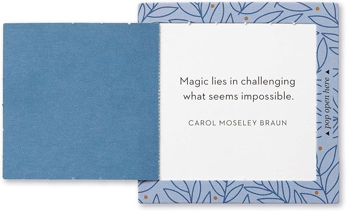 Compendium ThoughtFulls Pop-Open Cards — Be Strong — 30 Pop-Open Cards, Each with a Different Inspiring Message Inside