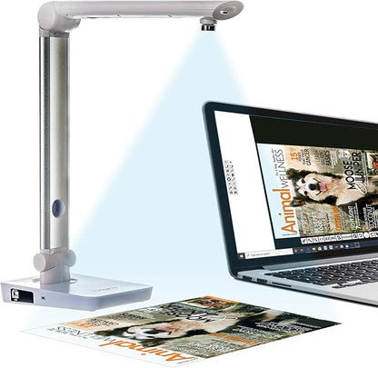 Digital Portable Overhead USB Distance Teaching Document Camera LV-1010 (White)
