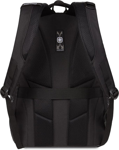 SwissGear Cecil 5505 Laptop Backpack, Black Hex, 18-Inch