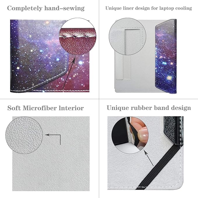 Alapmk Protective Case for Dell Latitude 5350 5340 5330 5320 5310/Latitude 2-in-1 5350 5340 5330 & EliteBook 630 G10/EliteBook 630 G9/EliteBook x360 830 G8/EliteBook x360 830 G7 13.3" Laptop,Galaxy