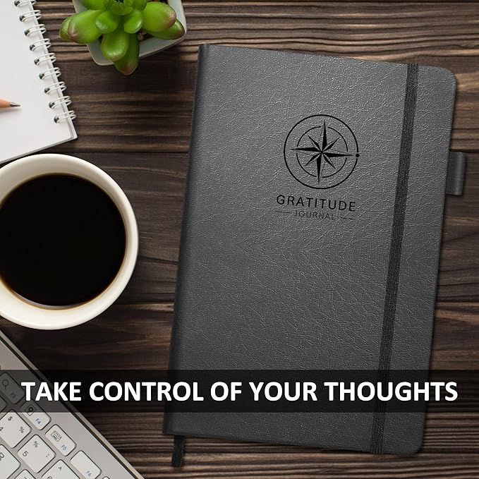 5 Minute Journal the Five Minute - Gratitude Journal - Self-Mastery Journal for Men - Reflection Manifestation Journal for Mindfulness – Self Care Journal – Goal/Guided Gratitude Journal for Men