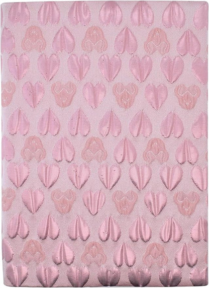 BLBMH A5 Book Covers for Paperbacks Love Adjustable Fabric Book Sleeve Cover Protector Fit for 5.5x8.2 inch Hardcover Softcover Book Novels Notebook - BC33 Pink