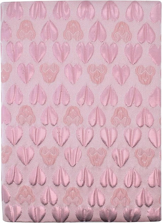 BLBMH A5 Book Covers for Paperbacks Love Adjustable Fabric Book Sleeve Cover Protector Fit for 5.5x8.2 inch Hardcover Softcover Book Novels Notebook - BC33 Pink