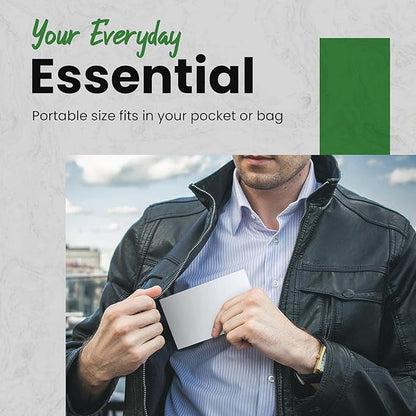 10 Pack Note Pads 3x5 | 100 Sheets Per Memo Pad | Server Note Pads | Scratch Pads for Writing | White Blank Notepads in Bulk | Small Notepad | Paper Pads for To Do Grocery List