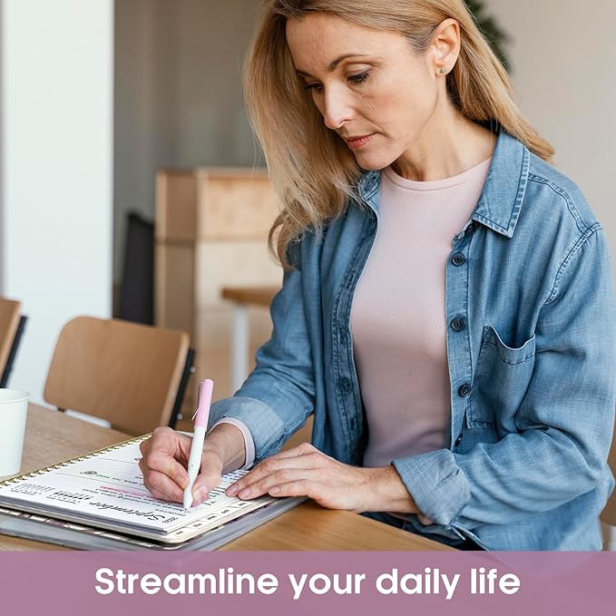 2026 Planner, Aesthetic Weekly and Monthly Planner for Women, Jan 2026 to Dec 2026, Hardcover 2026 Calendar Book with Monthly Tabs, Inner Pocket, Perfect for Office Home School - A4 (8.5" x 11"), Soft Peony