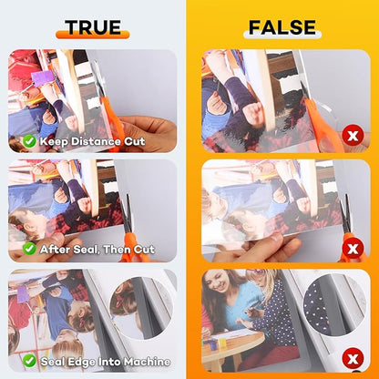 600 Pack Laminating Sheets, Holds 8.5 x 11 Inch Sheets, 3 mil, 9 x 11.5 Inches Thermal Laminating Pouches Lamination Sheet Paper for Laminator, Clear, Letter Size, Office and School Supplies