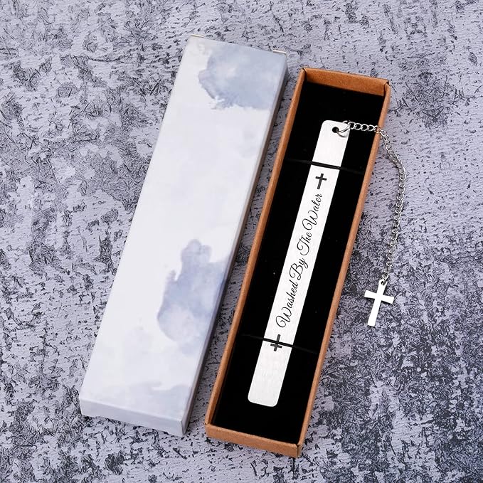 Baptism Gifts Confirmation Gifts for Boys First Communion Gifts Easter Basket Stuffers Bookmark for Baby Girl Religious Bookmark Adult Gift for Women Goddaughter Godson Family Son Daughter Friends