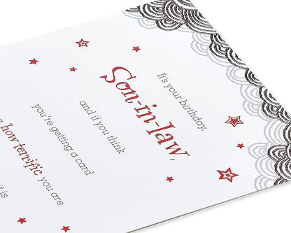 American Greetings Birthday Card for Son-in-Law (How Terrific)