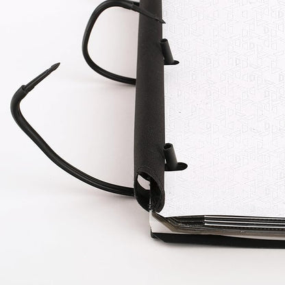 Five Star Flex Refillable Notebook + Study App, College Ruled Paper, 1-1/2 Inch TechLock Rings, Pockets, Tabs and Dividers, 300 Sheet Capacity, White (29324AE2)