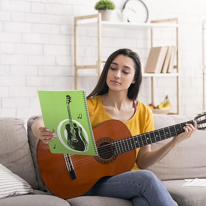 Guitar Tablature Notebook Blank Music Tabs Journal for Composition Songwriting and Recording of Yous Song Paperback 11.2 X 8.3inch