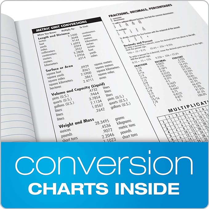 Oxford Composition Notebook 6 Pack, College Ruled Paper, 9-3/4 x 7-1/2 Inches, 100 Sheets, Assorted Marble Covers. 2 Each: Blue, Green, Red (63763)