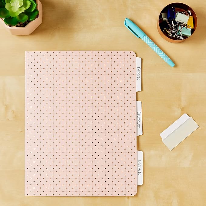 Avery Ultra Tabs, File Tabs, 3" x 1.5", 2-Side Writable, White, 24 Tabs Per Pack, 2-Pack, 48 Self Adhesive Tabs Total (34777)