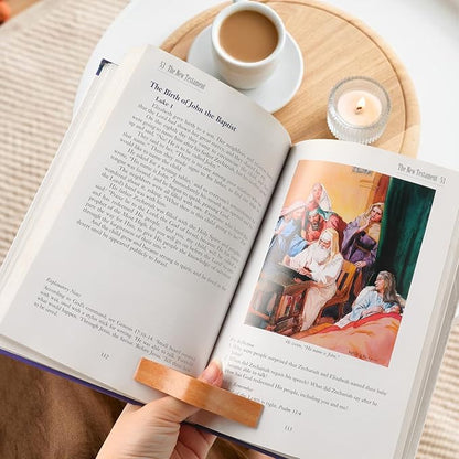 Book Weight Page Holder Wooden Thumb Book Open Holder Weighted Bookmark Corner Reading Book Accessories Gift for Writer Reader(Bookmark+Thumb Page Holder-Yellow)