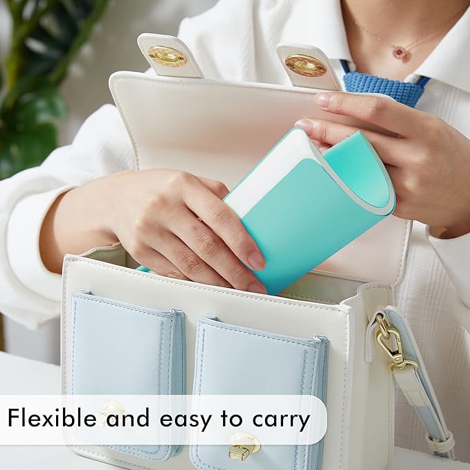 feela 8 Pack Soft Cover Journal Bulk, Notebooks College Ruled for Work, Lined Travel Journal for Women Men, Note Taking Notebook School Supplies Business Writing, 8.2” x 5.5”, A5, Emerald