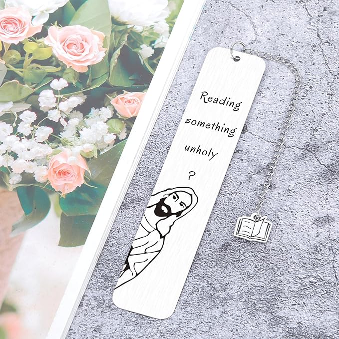 Funny Smutty Bookmarks for Readers Bookish Book Lovers Gifts Humor Book Marker Christian Easter Gifts for Adults Women Men Birthday Christmas Stocking Stuffers Presents for Book Lovers Book Nerds