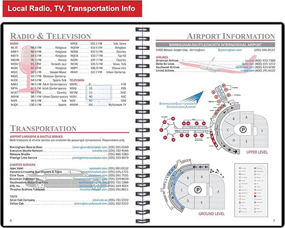 2025 Datebook & City Themed Planner – Resource Guide with Daily, Weekly & Monthly Views – 3-Year Reference Calendar - Multi-Purpose Travel Notebook Guide & Adventure Diary (Birmingham '25)