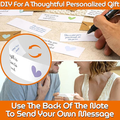 Positive Affirmation Cards For Women Men - Inspirational Cards With Envelopes, Mini Encouragement Cards, Motivational Cards Notes, Employee Appreciation Cards Gratitude Gifts For Coworkers