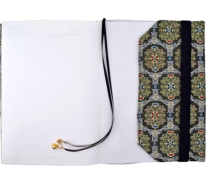 BLBMH Flower Book Covers for Paperbacks Book Cover Adjustable Book Sleeve Cover for A5 Books Softcover Protector Fit for 5.5x8.2 inch Notebook Bible Planner - BC45 Green